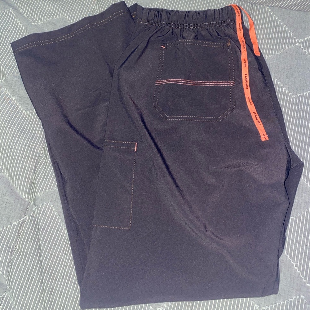 Carhartt scrubs.